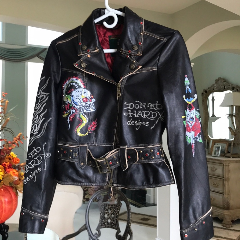 Studded Leather Jacket